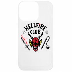 Чехол из раздела Очень странные дела Hellfire club для Apple iPhone 13 Pro
