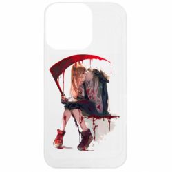 Чехол из раздела Человек-бензопила Пауэр и Мяукалка для Apple iPhone 13 Pro