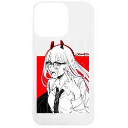 Чехол из раздела Человек-бензопила Power red для Apple iPhone 13 Pro