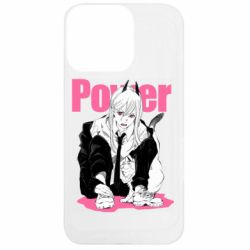 Чехол из раздела Человек-бензопила Power with meow для Apple iPhone 13 Pro