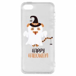 Чехол из раздела Тигр Happy Halloween! Милый Тигр приведение для Apple iPhone 5