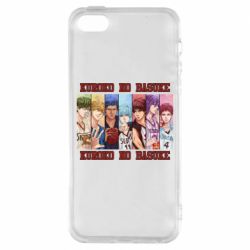 Чехол из раздела Баскетбол Characters art для Apple iPhone 5S - FATLINE Чехол из раздела Баскетбол Characters art для Apple iPhone 5S