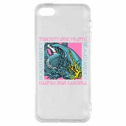 Чехол из раздела Twenty One Pilots Двадцать один пилот для Apple iPhone 5S - FATLINE Чехол из раздела Twenty One Pilots Двадцать один пилот для Apple iPhone 5S