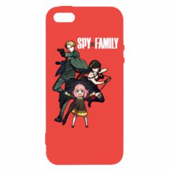 Чехол из раздела Spy x Family Семья шпионов для Apple iPhone 5S - FATLINE Чехол из раздела Spy x Family Семья шпионов для Apple iPhone 5S