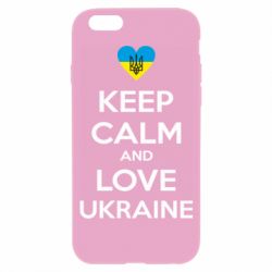 Чехол из раздела KEEP CALM Keep calm and love для Apple iPhone 6