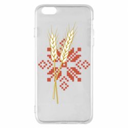 Чехол из раздела Авторские принты Ростки пшеницы с вышивкой для Apple iPhone 6 Plus/6S Plus - FATLINE Чехол из раздела Авторские принты Ростки пшеницы с вышивкой для Apple iPhone 6 Plus/6S Plus