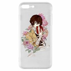 Чехол из раздела Великий из бродячих псов Osamu Dazai in flowers для Apple iPhone 8 Plus - FATLINE Чехол из раздела Великий из бродячих псов Osamu Dazai in flowers для Apple iPhone 8 Plus