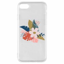 Чехол из раздела Цветы Тропические листья для Apple iPhone 8 - FATLINE Чехол из раздела Цветы Тропические листья для Apple iPhone 8