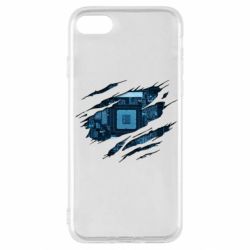 Чехол из раздела Passichnyk Motherboard through the T-Shirt для Apple iPhone SE 2022 - FATLINE Чехол из раздела Passichnyk Motherboard through the T-Shirt для Apple iPhone SE 2022