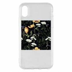 Чохол з розділу Квіти Українські луки для Apple iPhone X/Xs - FATLINE Чохол з розділу Квіти Українські луки для Apple iPhone X/Xs