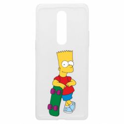 Чехол из раздела Мультфильмы Bart Simpson для OnePlus 8 - FATLINE Чехол из раздела Мультфильмы Bart Simpson для OnePlus 8