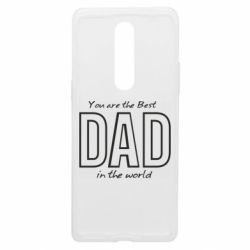 Чехол из раздела Папа Best dad text для OnePlus 8 - FATLINE Чехол из раздела Папа Best dad text для OnePlus 8