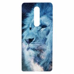 Чехол из раздела Знаки зодиака Face of a lion on the background of space для OnePlus 8