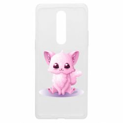 Чехол из раздела Abstract world Fluffy pink cat для OnePlus 8 - FATLINE Чехол из раздела Abstract world Fluffy pink cat для OnePlus 8