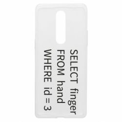 Чехол из раздела Авторские принты Fuck You MySQL code для OnePlus 8 - FATLINE Чехол из раздела Авторские принты Fuck You MySQL code для OnePlus 8