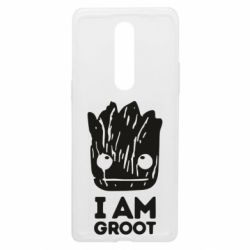 Чехол из раздела Стражи Галактики I am Groot text для OnePlus 8