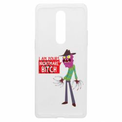 Чехол из раздела Рик и Морти I am yours nightmare BITCH для OnePlus 8 - FATLINE Чехол из раздела Рик и Морти I am yours nightmare BITCH для OnePlus 8