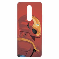 Чехол из раздела Железный человек Iron Man and red background для OnePlus 8