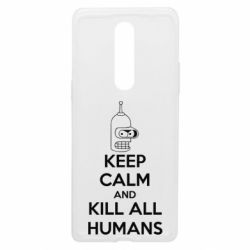 Чехол из раздела Мультфильмы KEEP CALM and KILL ALL HUMANS для OnePlus 8 - FATLINE Чехол из раздела Мультфильмы KEEP CALM and KILL ALL HUMANS для OnePlus 8