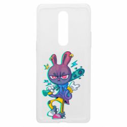 Чехол из раздела Abstract world Крутой заяц с битой для OnePlus 8 - FATLINE Чехол из раздела Abstract world Крутой заяц с битой для OnePlus 8