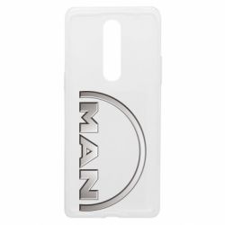 Чехол из раздела Грузовики Man metallic logo для OnePlus 8