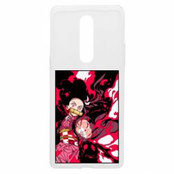 Чехол из раздела Demon Slayer Nezuko dynamic art для OnePlus 8