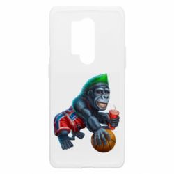 Чехол из раздела Баскетбол Gorilla and basketball ball для OnePlus 8 Pro