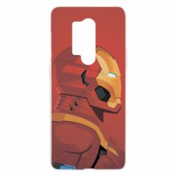 Чехол из раздела Железный человек Iron Man and red background для OnePlus 8 Pro