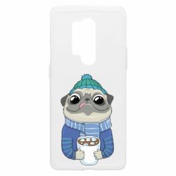 Чехол из раздела Собака Мопс любит кофе для OnePlus 8 Pro - FATLINE Чехол из раздела Собака Мопс любит кофе для OnePlus 8 Pro