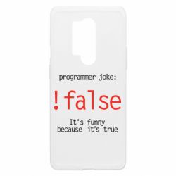 Чехол из раздела Программистам Programmer joke: !false для OnePlus 8 Pro - FATLINE Чехол из раздела Программистам Programmer joke: !false для OnePlus 8 Pro