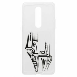 Чехол из раздела Грузовики Truck line art для OnePlus 8