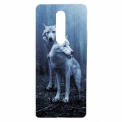 Чехол из раздела Волк Two wolves in the forest для OnePlus 8