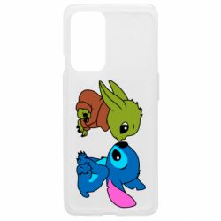 Чохол з розділу Star Wars Baby Yoda And Stitch для OnePlus 9 - FATLINE Чохол з розділу Star Wars Baby Yoda And Stitch для OnePlus 9