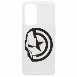 Чохол з розділу Залізна людина Iron Man and Captain America для OnePlus 9 - FATLINE Чохол з розділу Залізна людина Iron Man and Captain America для OnePlus 9