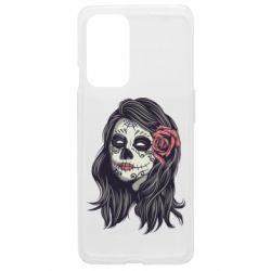 Чехол из раздела Авторские принты Sugar girl with a rose для OnePlus 9 - FATLINE Чехол из раздела Авторские принты Sugar girl with a rose для OnePlus 9