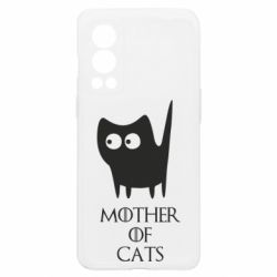 Чохол з розділу Кіт Mother of cats для OnePlus Nord2 5G - FATLINE Чохол з розділу Кіт Mother of cats для OnePlus Nord2 5G
