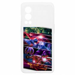 Чехол из раздела Мстители Super power avengers для OnePlus Nord2 5G - FATLINE Чехол из раздела Мстители Super power avengers для OnePlus Nord2 5G