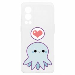 Чехол из раздела Осьминог Sweet Octopus для OnePlus Nord2 5G - FATLINE Чехол из раздела Осьминог Sweet Octopus для OnePlus Nord2 5G