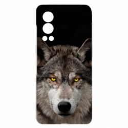 Чехол из раздела Волк Wolf with yellow eyes для OnePlus Nord2 5G