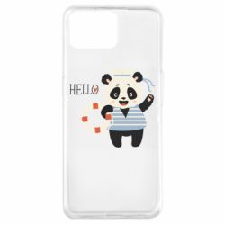 Чехол из раздела Авторские принты Hello. Смешной медвежонок. Панда моряк для Oppo A73 - FATLINE Чехол из раздела Авторские принты Hello. Смешной медвежонок. Панда моряк для Oppo A73