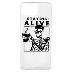 Чехол из раздела Любителям кофе Staying alive with coffee для Oppo A73