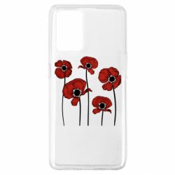 Чехол из раздела Авторские принты Цветы вокруг следов от пуль для Oppo A74 4G - FATLINE Чехол из раздела Авторские принты Цветы вокруг следов от пуль для Oppo A74 4G