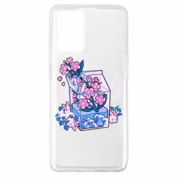 Чехол из раздела Напитки Sakura juice для Oppo A74 4G - FATLINE Чехол из раздела Напитки Sakura juice для Oppo A74 4G