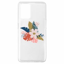 Чехол из раздела Авторские принты Тропические листья для Oppo A74 4G - FATLINE Чехол из раздела Авторские принты Тропические листья для Oppo A74 4G