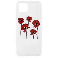 Чехол из раздела Авторские принты Цветы вокруг следов от пуль для Oppo A92s - FATLINE Чехол из раздела Авторские принты Цветы вокруг следов от пуль для Oppo A92s