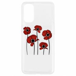 Чехол из раздела Авторские принты Цветы вокруг следов от пуль для Oppo Reno 4 - FATLINE Чехол из раздела Авторские принты Цветы вокруг следов от пуль для Oppo Reno 4