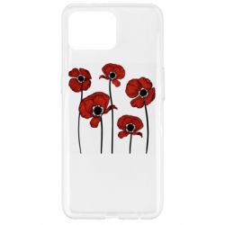 Чохол з розділу Авторські принти Квіти навколо слідів від куль для Oppo Reno 4 Lite - FATLINE Чохол з розділу Авторські принти Квіти навколо слідів від куль для Oppo Reno 4 Lite