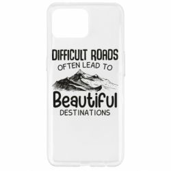 Чехол из раздела Прикольные надписи DIFFICULT ROADS OFTEN LEAD TO BEAUTIFUL DESTINATIONS для Oppo Reno 4 Lite - FATLINE Чехол из раздела Прикольные надписи DIFFICULT ROADS OFTEN LEAD TO BEAUTIFUL DESTINATIONS для Oppo Reno 4 Lite
