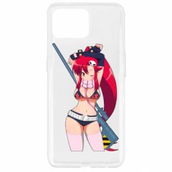 Чехол из раздела Гуррен-Лаганн Ёко для Oppo Reno 4 Lite - FATLINE Чехол из раздела Гуррен-Лаганн Ёко для Oppo Reno 4 Lite