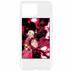 Чехол из раздела Demon Slayer Nezuko dynamic art для Oppo Reno 4 Lite